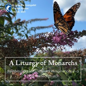 A Liturgy of Monarchs - Restoring our Sacramental Imaginations in a Fragmented Church (Fr. Evan Ponton, 7/25/2021)