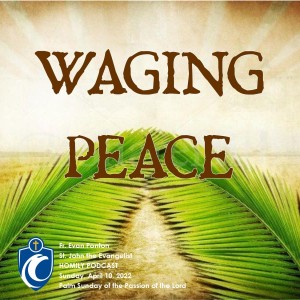 Waging Peace (Fr. Evan Ponton, 4/10/2022, Palm Sunday)