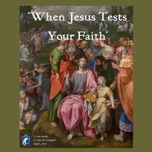 When Jesus Tests Your Faith (Fr. Erik Arnold, 7/25/2021)
