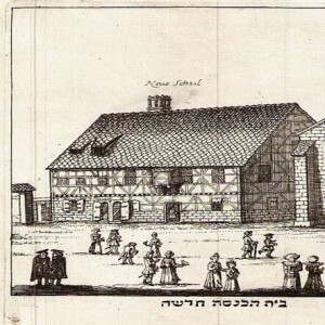 The Eiruv in Schwabach - Rabbi Hellmann - Achsanya Shel Torah