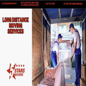 Long Distance Moving Services | 5 Stars Movers NYC