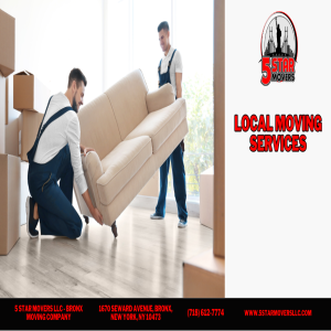 Local Moving Services | 5 Star Movers LLC - Bronx Moving Company