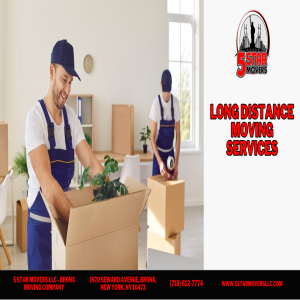 Long Distance Moving Services | 5 Star Movers LLC - Bronx Moving Company