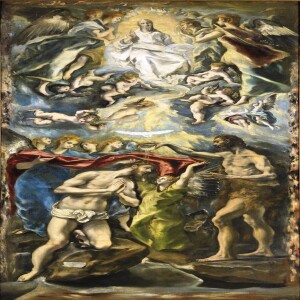 El Greco – Chrzest Jezusa