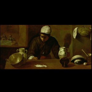 Diego Velázquez - Scena kuchenna z wieczerzą w Emaus