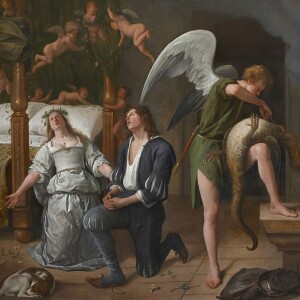 Jan Steen – Tobiasz Sara i Archanioł Rafał