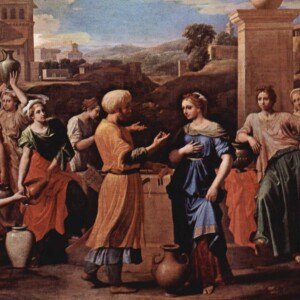 Nicola Poussin – Rebeka i Eleazar przy studni