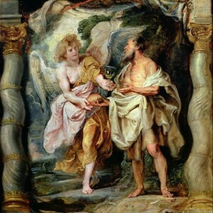 Rubens - Eliasz i Anioł