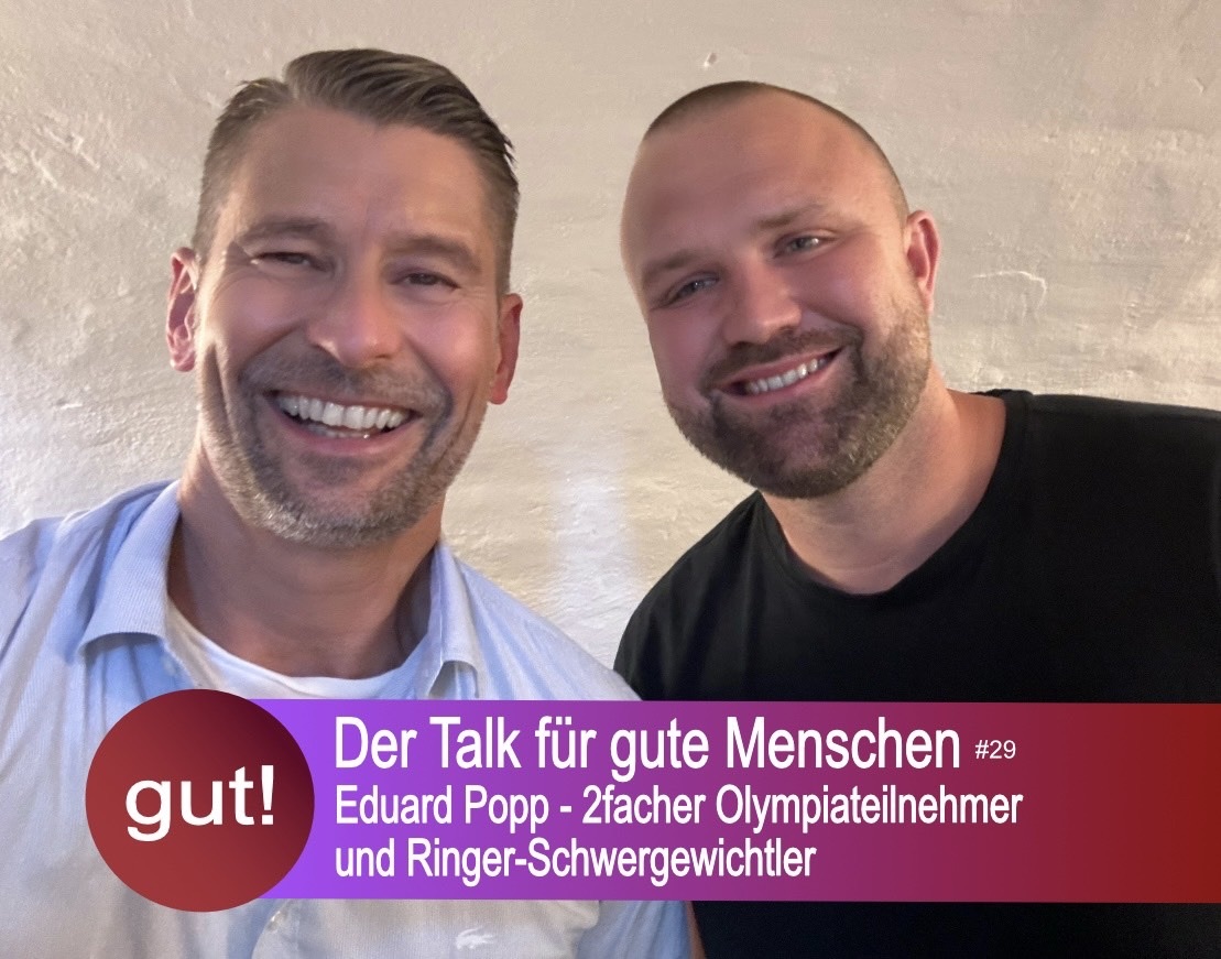 …gut! Der Talk für gute Menschen mit Sascha Straub