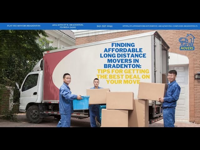 Flat Fee Movers Bradenton