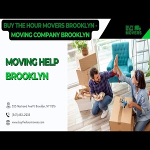 Moving Help Brooklyn | Buy The Hour Movers Brooklyn | www.buythehourmovers.com
