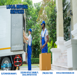 Local Moving Services | Elite Movers Miami FL