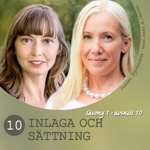 10. Inlaga och sättning