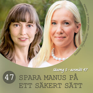 47. Spara manus på ett säkert sätt
