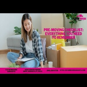 Pre-Moving Checklist: Everything You Need To Remember