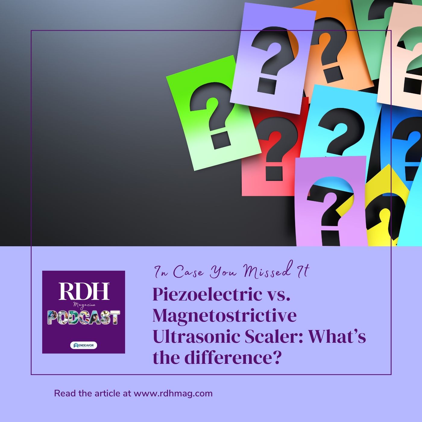 RDH Magazine Podcast