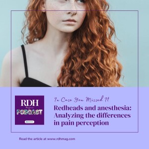 ICYMI: Redheads and anesthesia - Analyzing the differences in pain perception