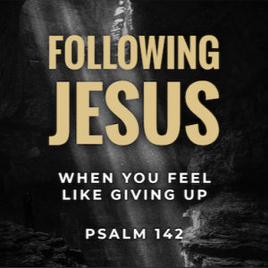 Following Jesus When You Feeling Like Giving Up
