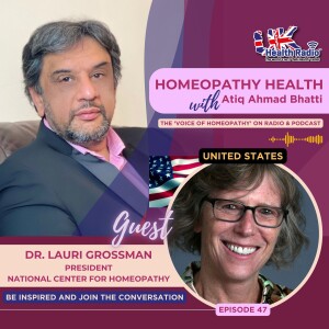 EP47: Homeopathy in the USA with Dr. Lauri Grossman