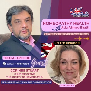 EP54: The Society of Homeopaths with Corinne Stuart