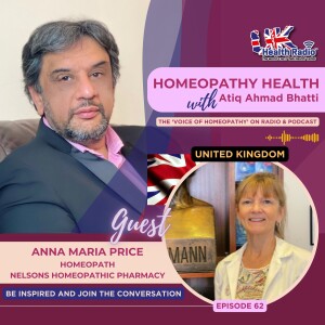 EP62: Homeopathy and the Patient Homeopath Relationship with Anna Maria Price