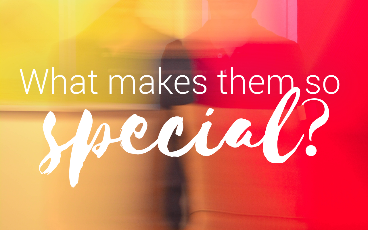29.4.18-WHAT MAKES THEM SO SPECIAL?-Vicky Cross PM
