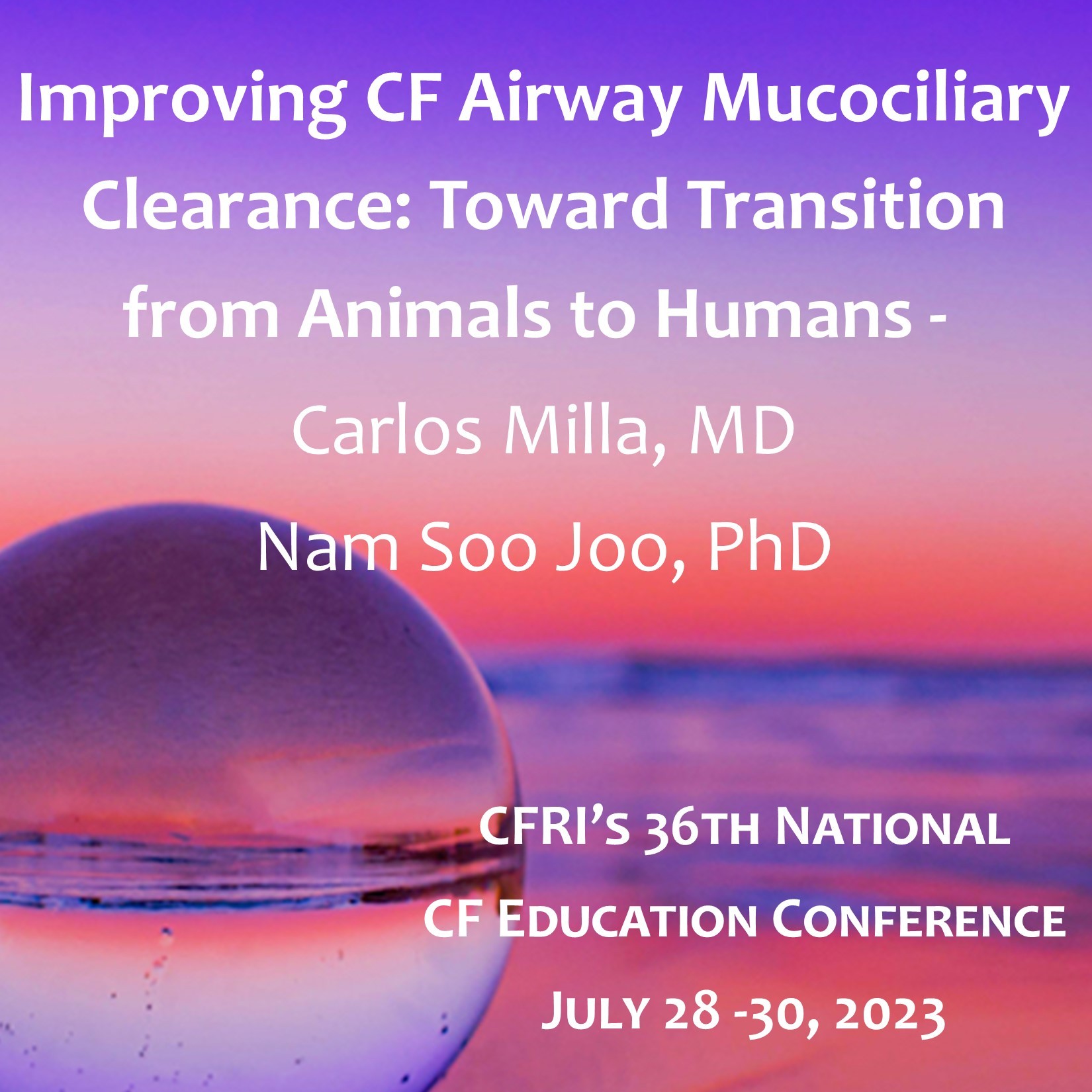 The CFRI CF Community Voices Podcast