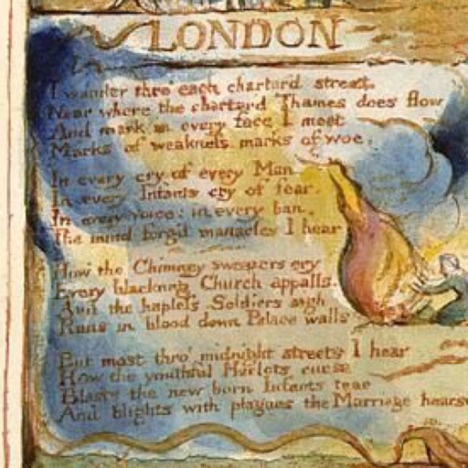 London, William Blake, performed and explained by Miss Ross