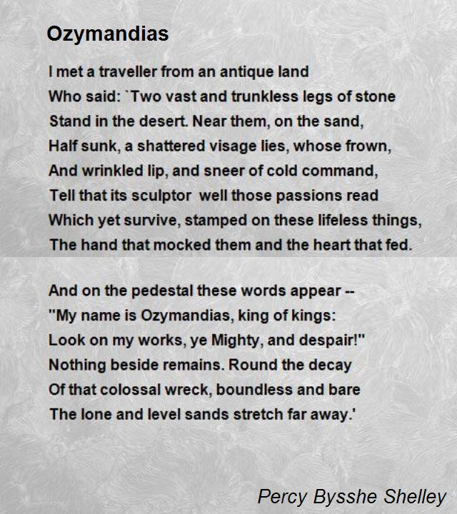 Ozymandias 