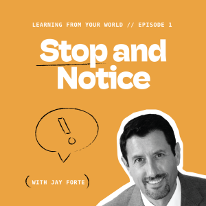 Stop and Notice With Jay Forte