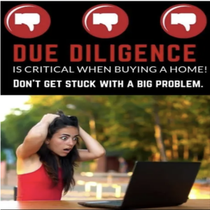 HOME BUYER DUE DILLIGENCE CHECKLIST