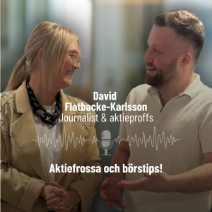 51. Aktiefrossa och börstips med David Flatbacke-Karlsson