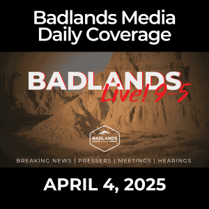 Badlands Live! 9-5: April 4, 2025