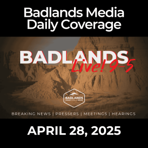 Badlands Live! 9-5: April 28, 2025
