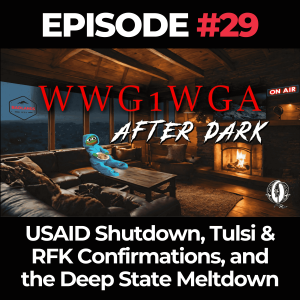 WWG1WGA After Dark Ep. 29: USAID Shutdown, Tulsi & RFK Confirmations, and the Deep State Meltdown