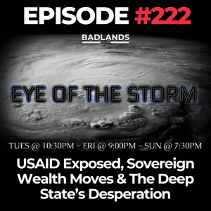 Eye of the Storm Ep. 222: USAID Exposed, Sovereign Wealth Moves & The Deep State’s Desperation