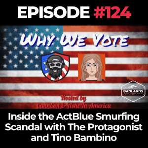 Why We Vote Ep. 124: Inside the ActBlue Smurfing Scandal with The Protagonist and Tino Bambino
