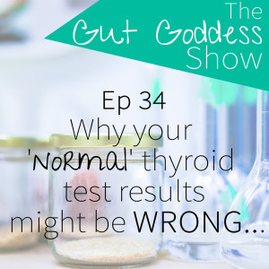 Ep 34: Why your 'normal' thyroid test results might be WRONG...