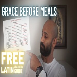 Learn the Grace Before Meals | FREE Latin Learning Guide (Audio Only)
