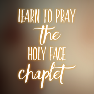 Learn to Pray the Holy Face Chaplet