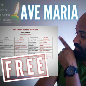 Ave Maria (Hail Mary) | Free Latin Learning Guide