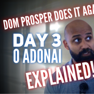 Dom Prosper Does it Again! - O Adonai Explained! Day 3 Christmas Novena