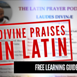 Laudes Divinæ (Divine Praises) | FREE Latin Learning Guide