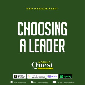 Choosing a leader