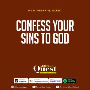 Confess your sins to God