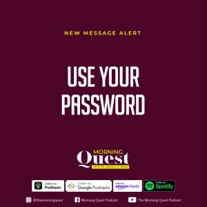 Use Your Password