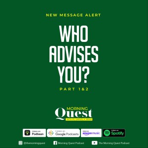 Who advises you? - Part 2