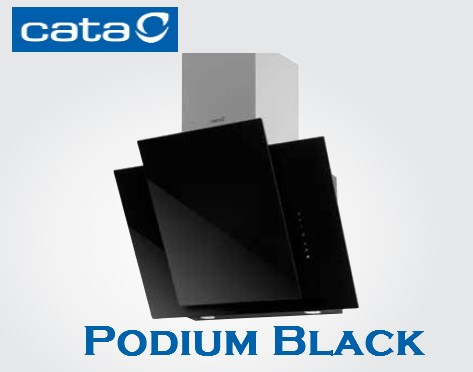 Podium Black Hoods, Cata Kitchen Chimneys Online | Cata India