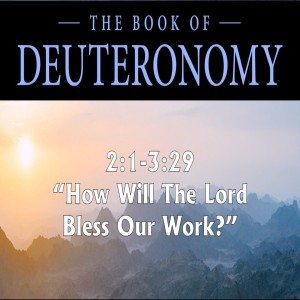 ”How Will The Lord Bless Our Work?” Deuteronomy 2:1-3:29