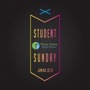 Student Pastor Jason Tate- Student Led-Worship, January 29th 2023